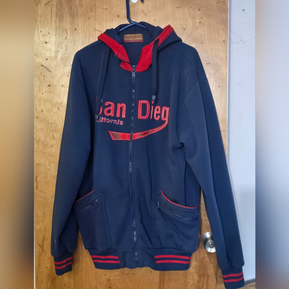 Navy and Red Jacket